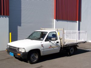 Our good old reliable Hilux Ute ready for any small delivery in or out of AGB Storage