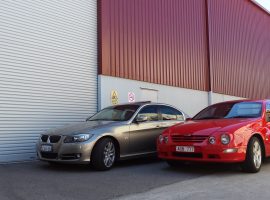 A variety of cars makes storing vehicles quite interesting at AGB