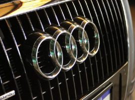 The 4 rings of the Audi are a statement from afar